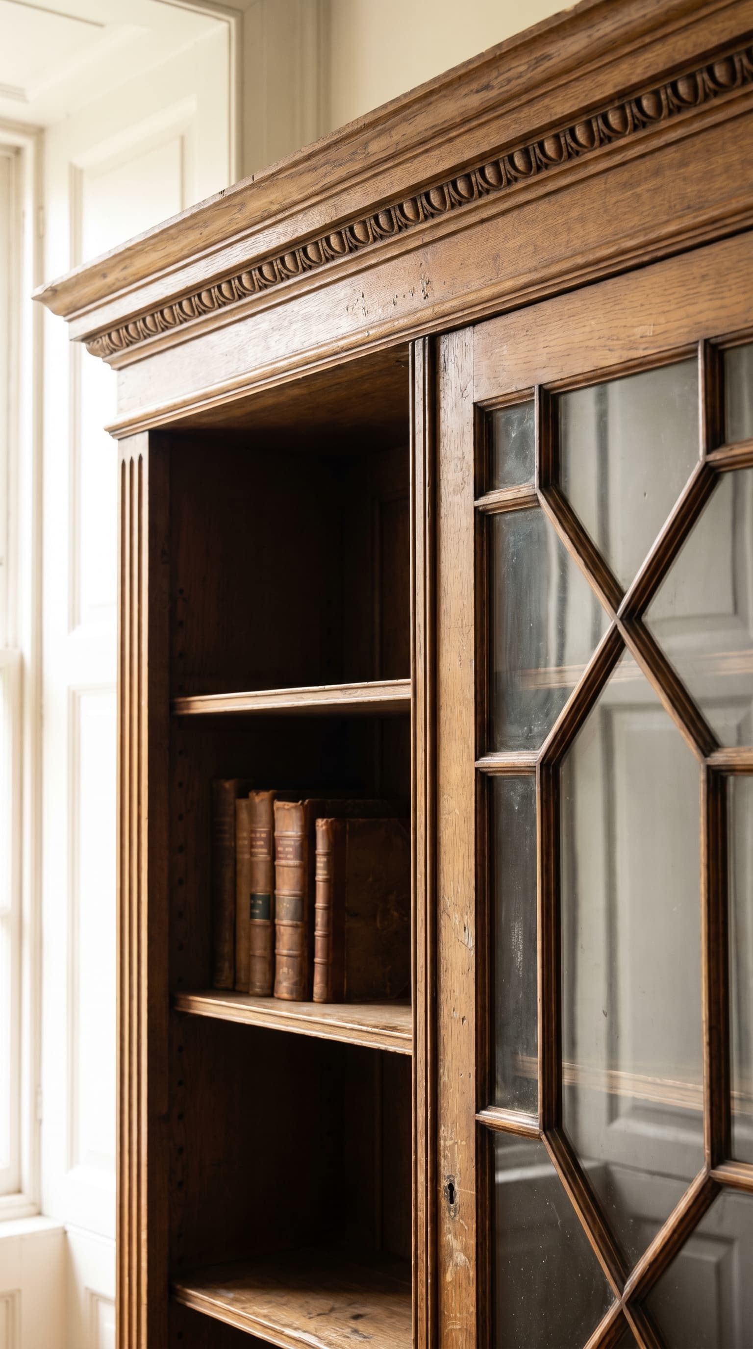 Featured image for How to Identify Antique Bookcases: A Guide to Dating Cabinets from Photos