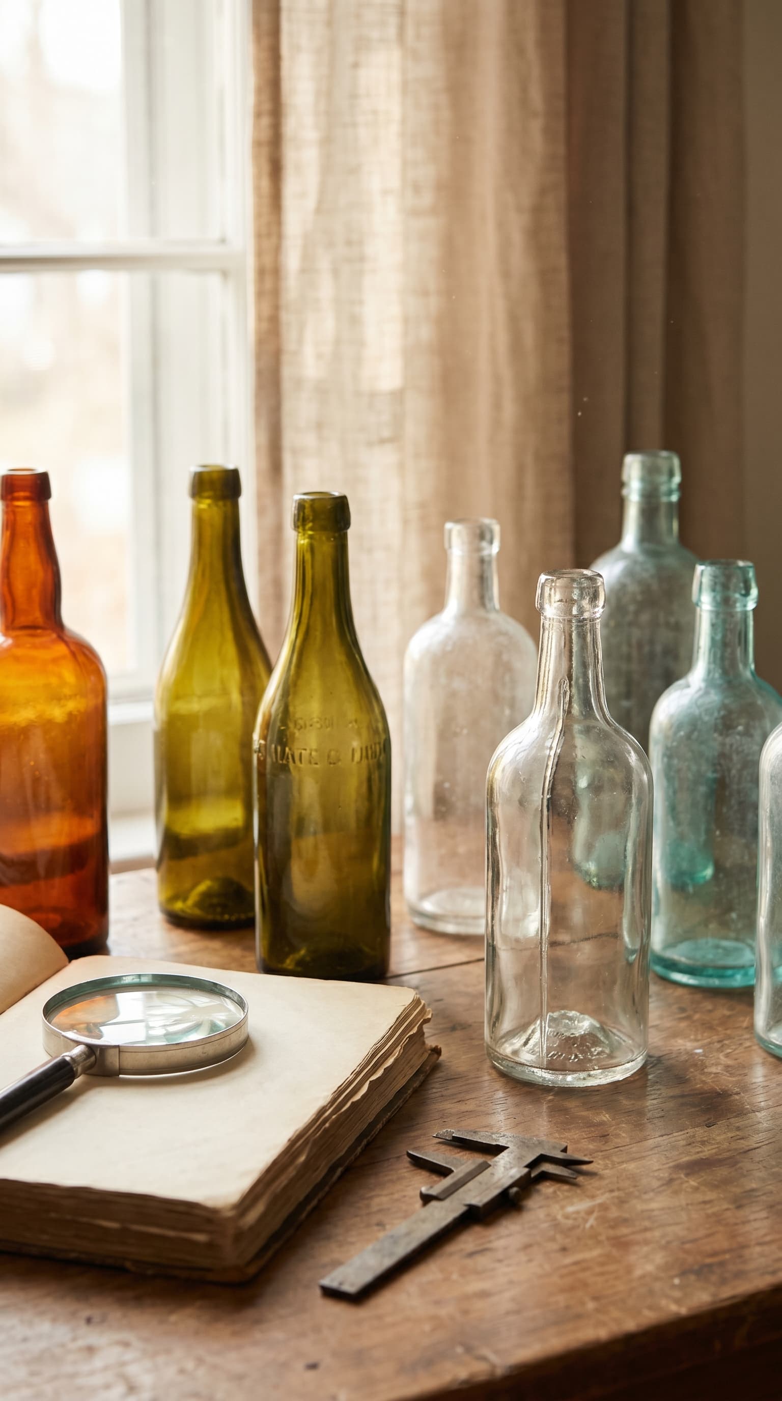 Featured image for Antique Glass Bottle Identification: How to Identify Old Bottles from Photos