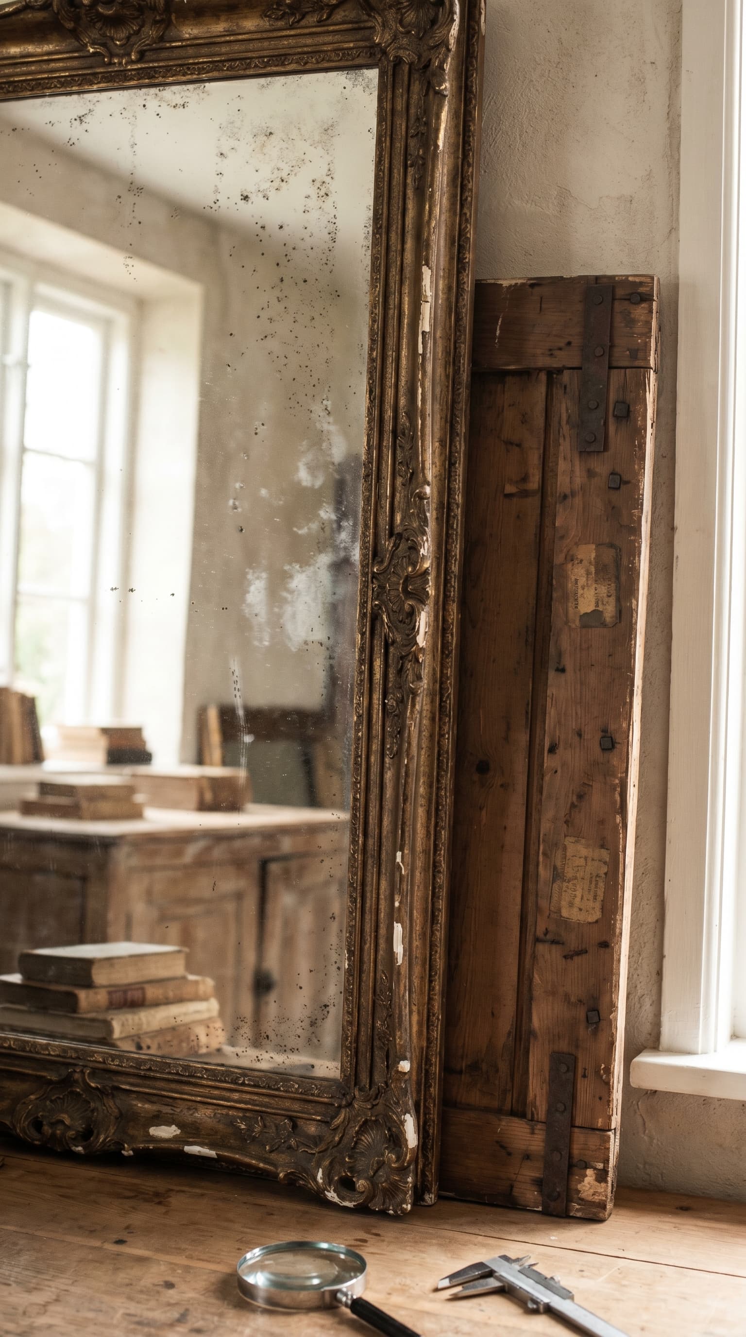 Featured image for How to Identify Antique Mirrors from Photos: A Guide to Dating and Authentication