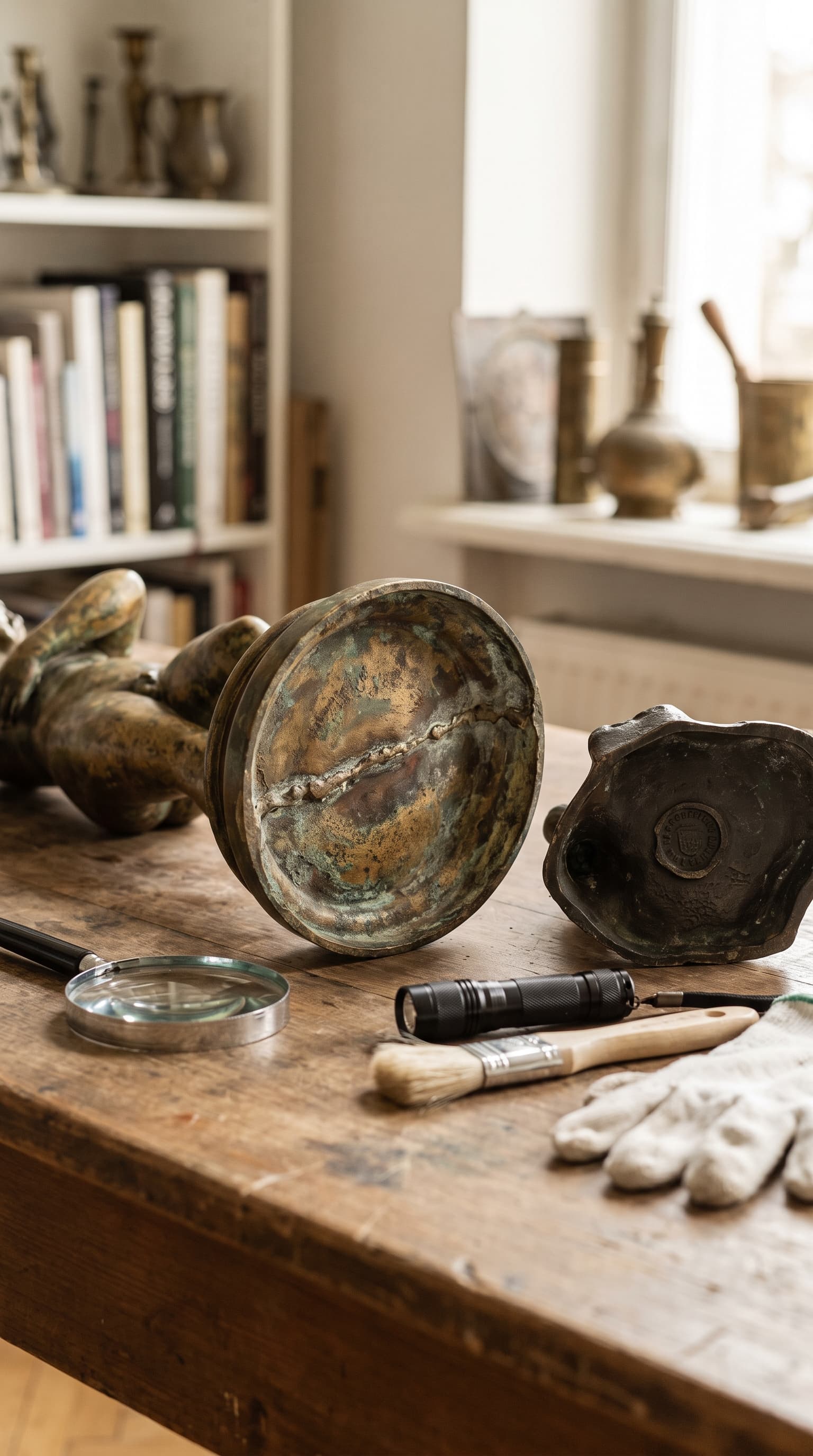 Featured image for Bronze Sculpture Identification: How to Read Patina, Foundry Marks, and Construction