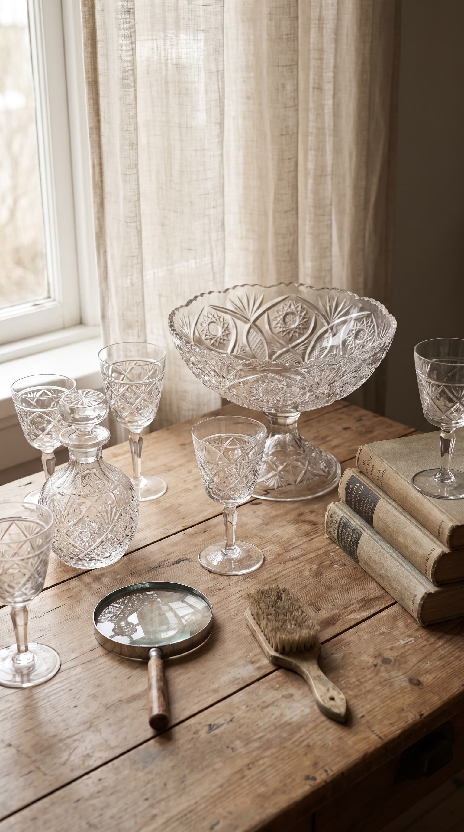 Featured image for Cut Glass Identification: How to Identify Cut Glass Patterns and Makers