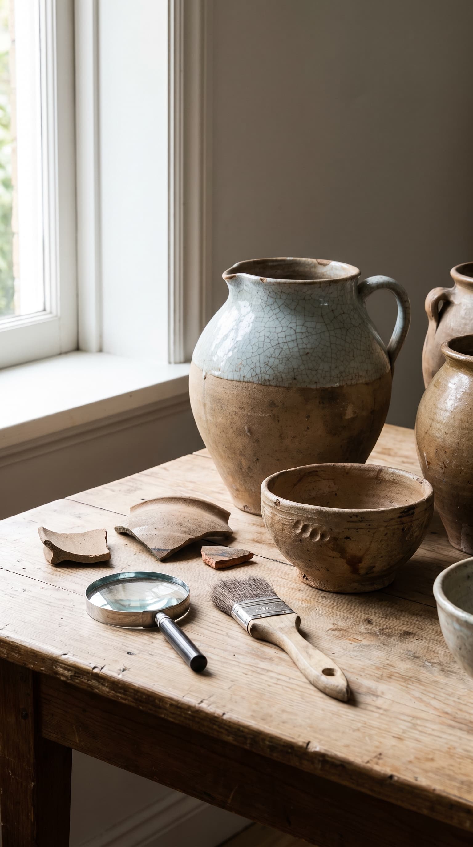 Featured image for How to Identify Pottery by Photo: Clay Body, Glaze, and Mark Clues