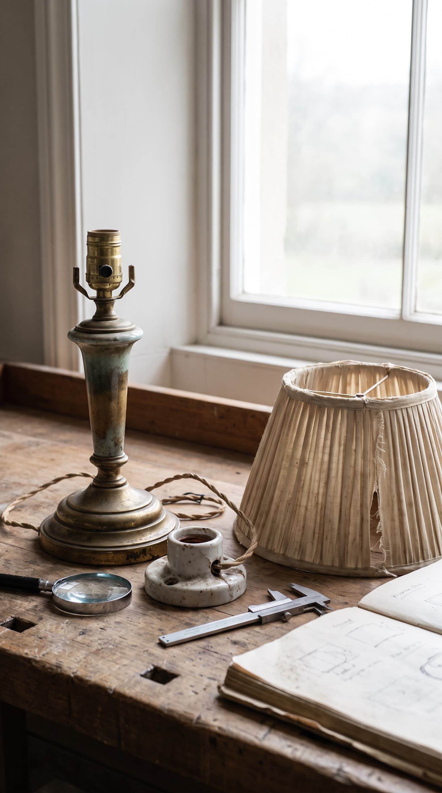 How to Identify Vintage Lamps: Base, Socket, and Shade Clues